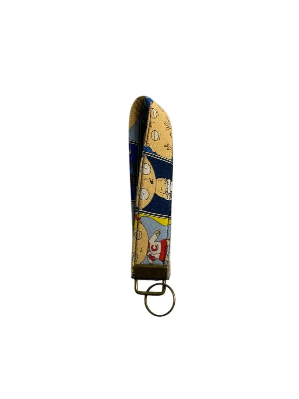 Handmade Family Guy Stewie Griffin Fabric Keychain Wristlet